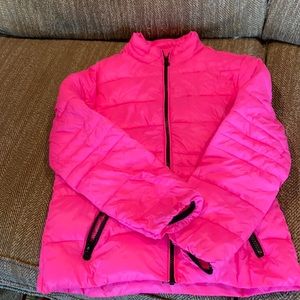Pink Justice Puffer Coat